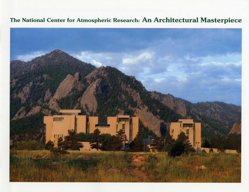 Cover, NCAR: An Architectural Masterpiece