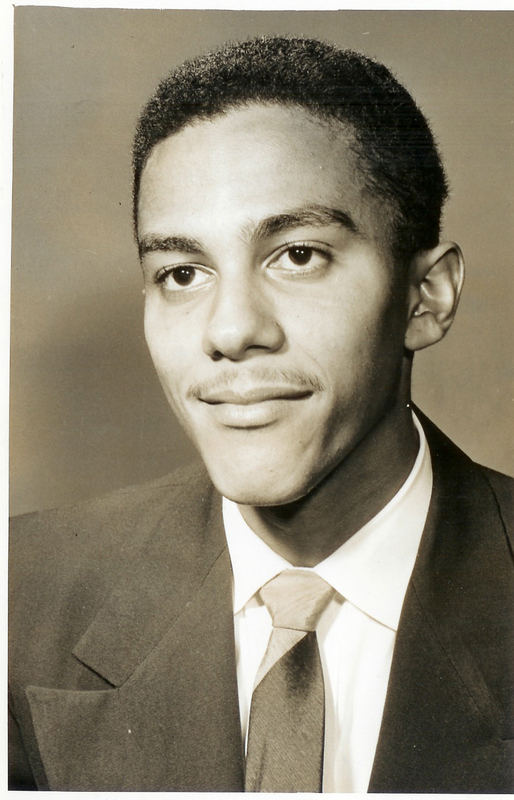 Warren in college, 1955.