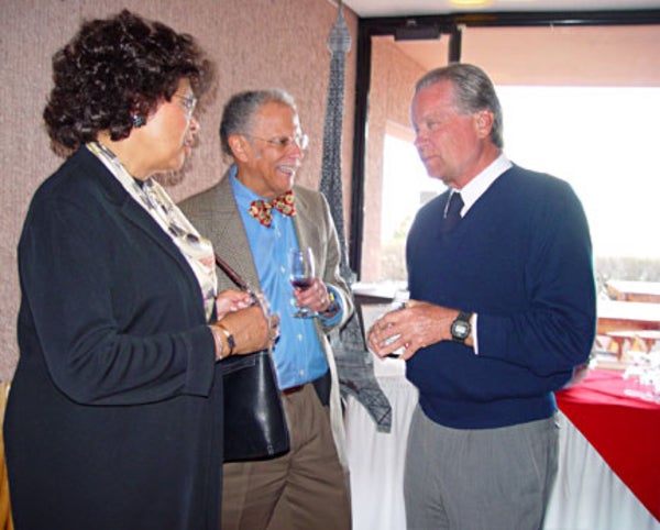 Mary Washington, Warren, and Bert Semtner, professor in the Department of Oceanography at the Naval Postgraduate School in Monterey, California