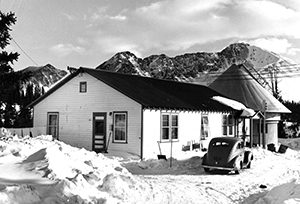 Wollander House in Climax, Colorado, circa 1949