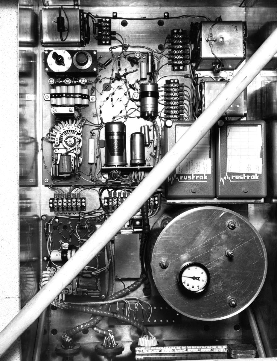 Electronics components of the Coronascope II.