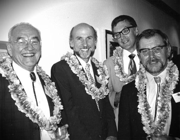 HAO directors Walter Orr Robert, John Firor, Gordon A. Newkirk, Jr, and Robert MacQueen.